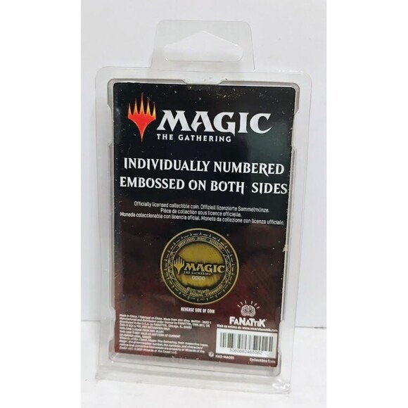 MAGIC THE GATHERING LIMITED EDITION COLLECTIBLE METAL COIN 2540/9995 - Picture 4 of 5